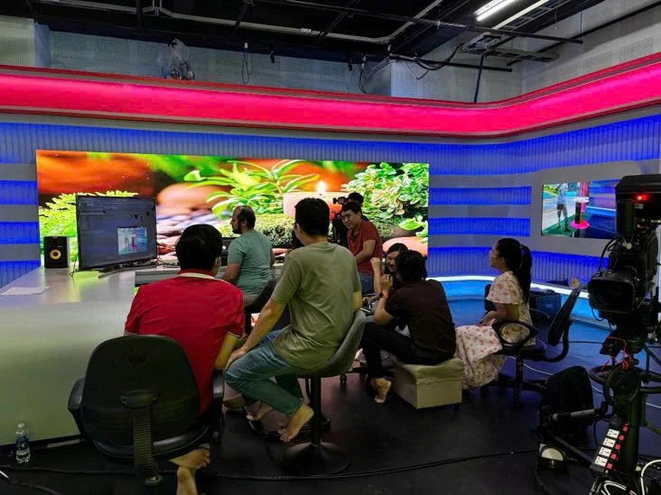 Kỹ sư Ali Koc đào tạo hệ thống phim trường ảo BRVT